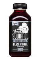 Secret Squirrel Cold Brew Coffee: SecretSquirrel-ColdBrew-12oz-Organic-Black-Front