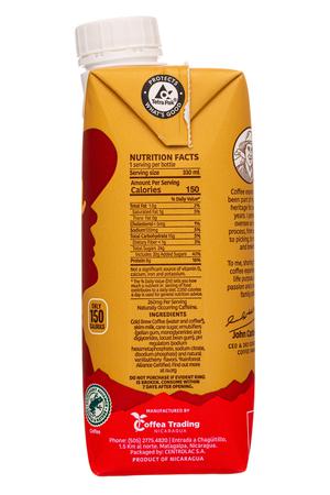 Senor John: SenorJohn-12oz-2022-ColdBrew-VanillaCherry-Facts