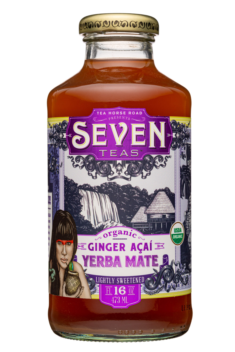 Organic Ginger Acai Yerba Mate