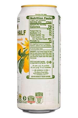 Seven Teas: SevenTeas-16oz-2023-UptownHalfHalf-Facts