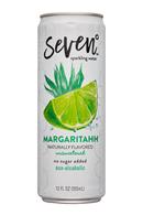 Seven Sparkling: SevenDegrees-12oz-SparklingWater-Margaritahh-Front