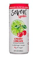 Seven Sparkling: SevenDegrees-8oz-Spritzer-CherryLimeade-Front