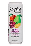 Seven Sparkling: SevenDegrees-12oz-SparklingWater-FruitSangria-Front