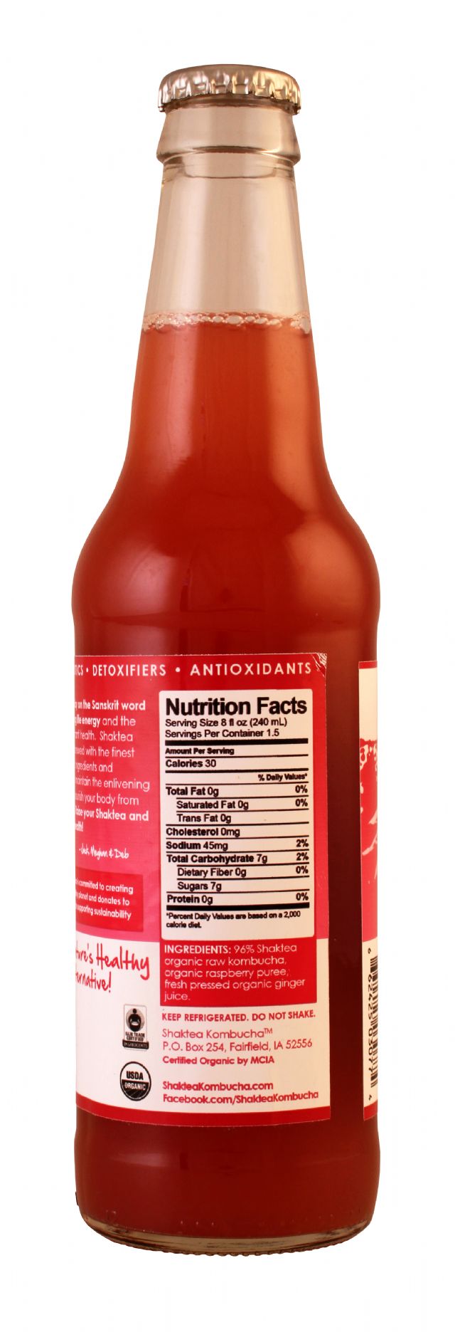 Shaktea Kombucha: ShakteaKom Ginger Facts