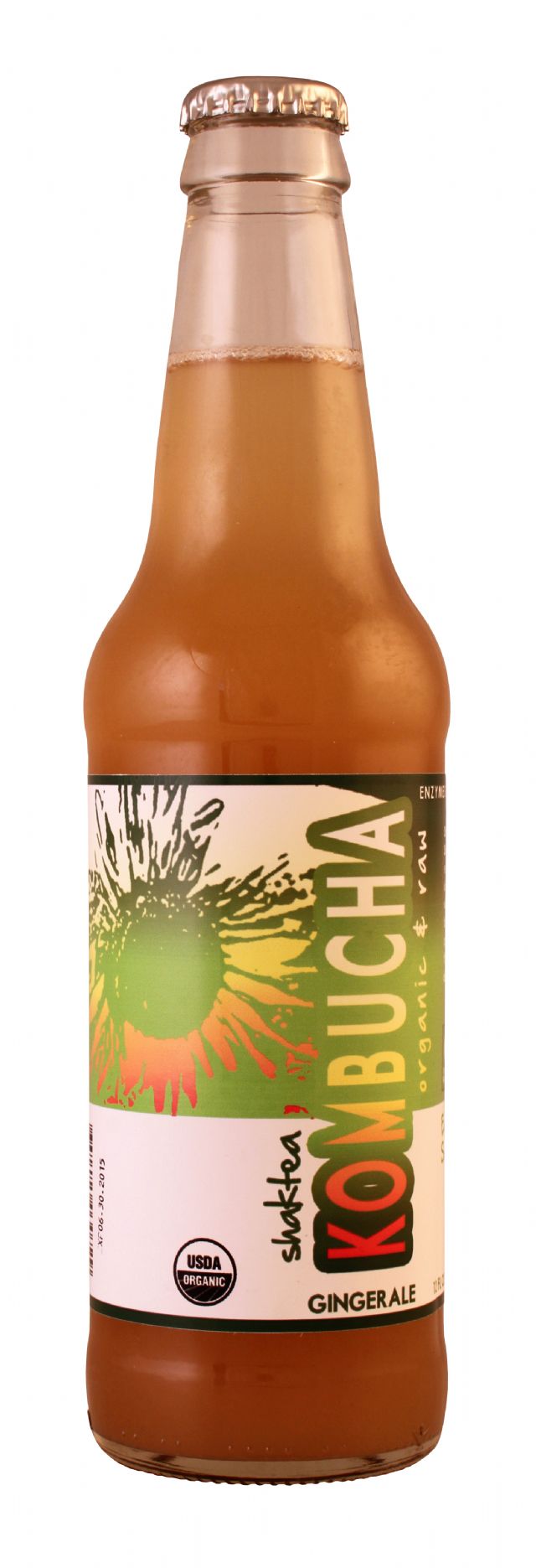 Shaktea Kombucha: ShakteaKom GingerAle Front