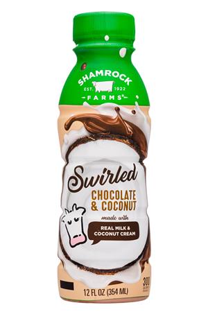 Shamrock Farms: ShamrockFarms-12oz-2021-Swirled-ChocCoconut-Front