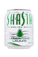 Shasta Sparkling Water: Shasta-8oz-SparklingWater-LemonLimeLaughs-Front