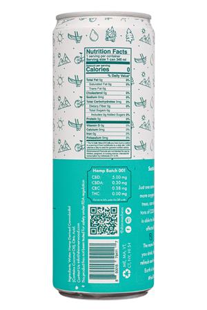 Shimmerwood Beverages: ShimmerwoodBeverages-12oz-2020-Seltz-JustHemp-Facts
