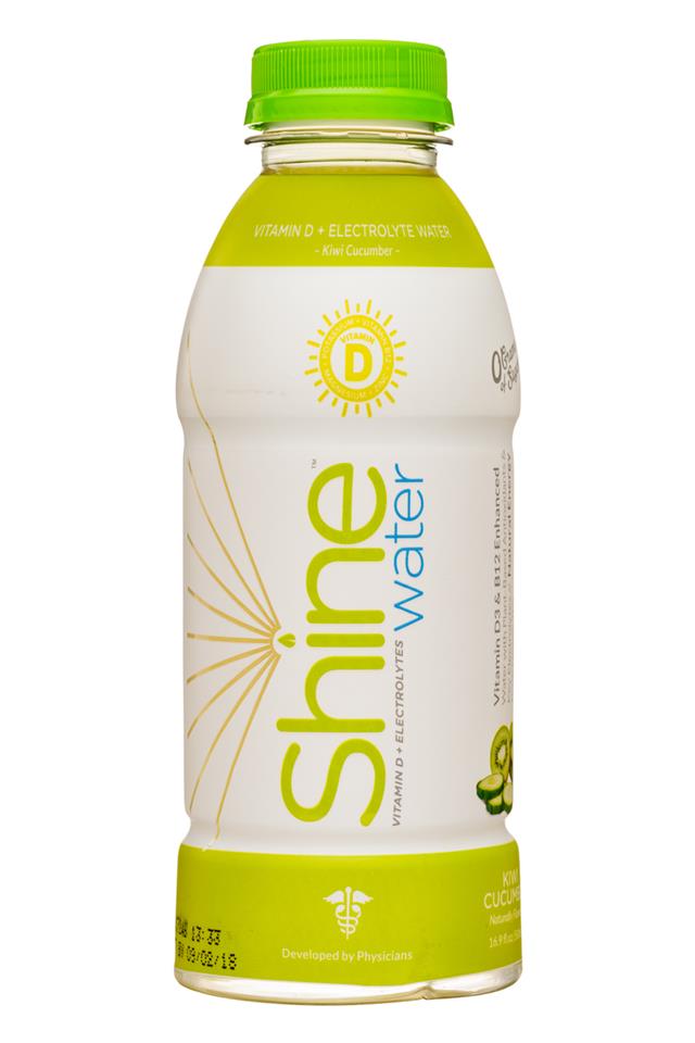 ShineWater: ShineWater-17oz-KiwiCucumber-Front