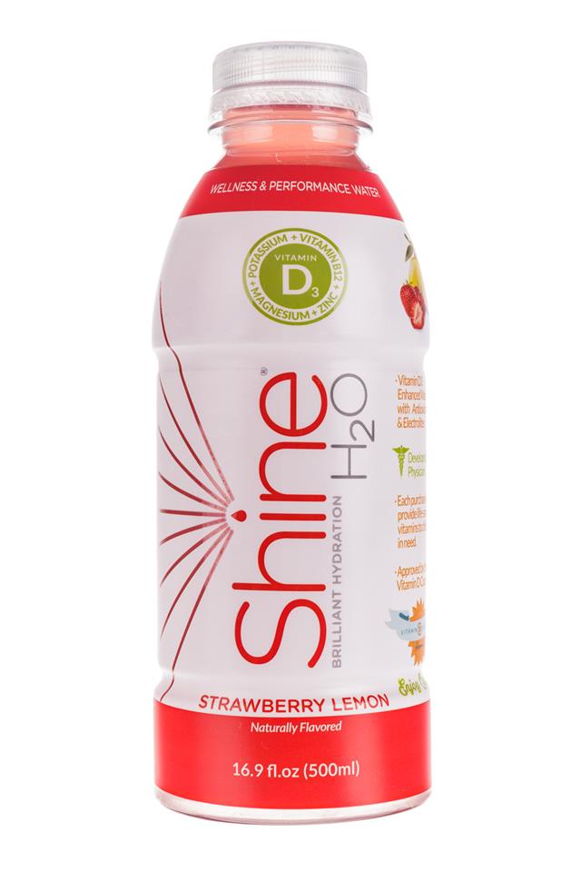 ShineWater: Shine-H20-StrawberryLemon-Front