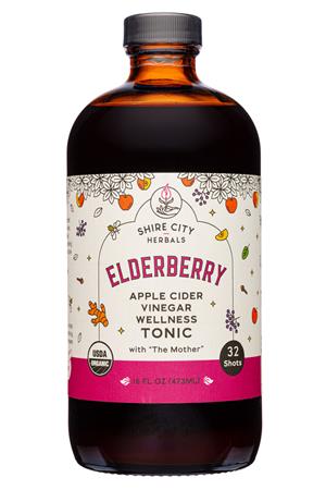 Shire City Herbals: ShireCityHerbals-16oz-2021-Tonic-Elderberrry
