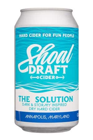Shoal Draft Cider: Shoal-12oz-2022-DraftCider-TheSolution