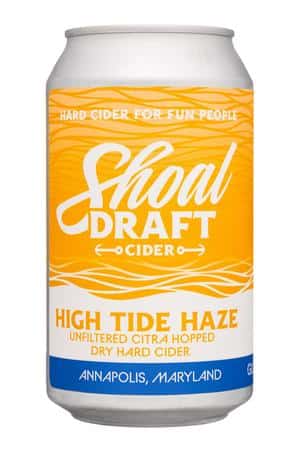 Shoal Draft Cider: Shoal-12oz-2022-DraftCider-HighTideHaze