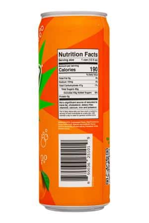 Shonen Soda: Shonen-12oz-2023-CremeSoda-Orange-Facts