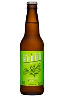 Small Batch Shrub: SmallBarrel-12oz-Shrub-NatBalsamicSoda-LemongrassMint-Front