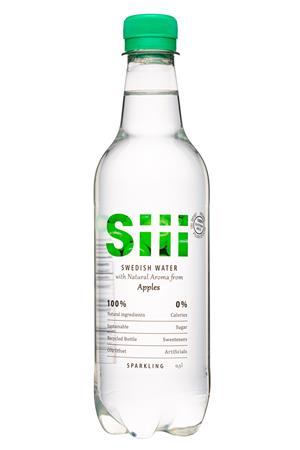 Siii Water: Siii-500ml-2022-SwedishWater-Apples-Front