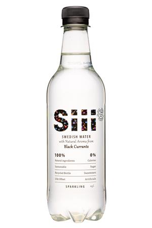 Siii Water: Siii-500ml-2022-SwedishWater-BlackCurrants-Front