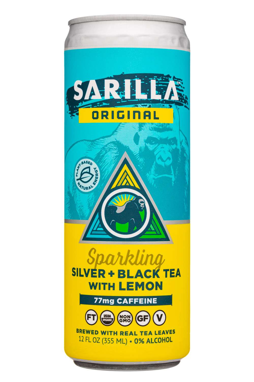 Silverback Draft Tea: Sarilla-12oz-2021-SparklingTea-Original-Front