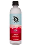 Simple Life: SimpleLife-17oz-HempH2O-Hibiscus-Front