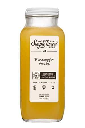 Simple Times Mixers: SimpleTimesMixers-16oz-2023-Mixer-PineappleMule-Front