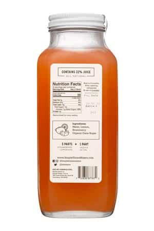 Simple Times Mixers: SimpleTimesMixers-16oz-2023-Mixer-StrawbLemonade-Facts