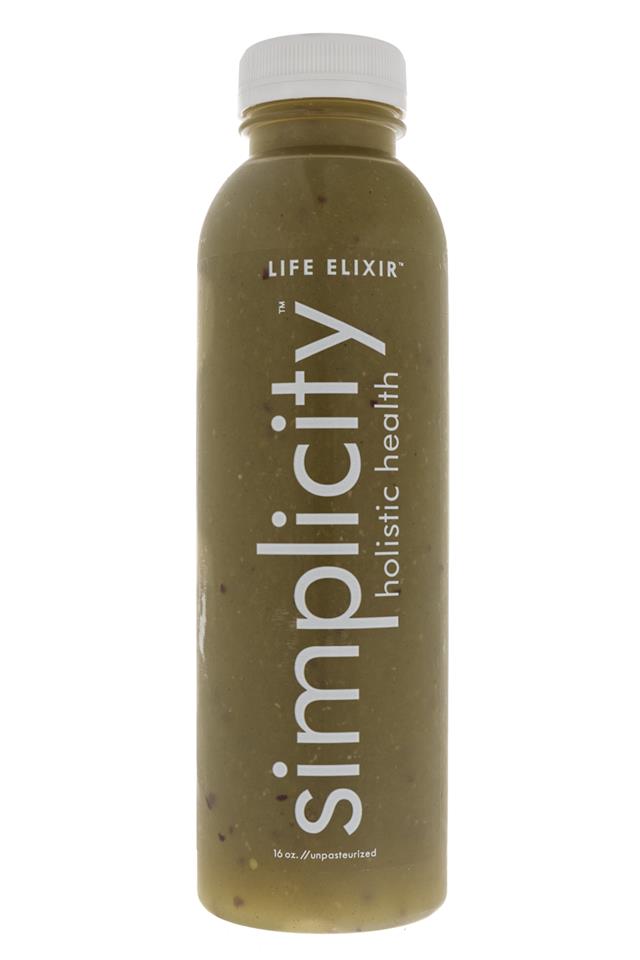 Simplicity Holistic Health: Simplicity-LifeElixer-Front