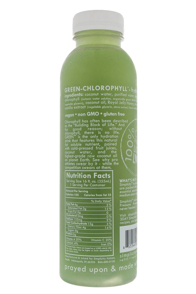 Simplicity Holistic Health: Simplicity-Chlorophyll-Facts