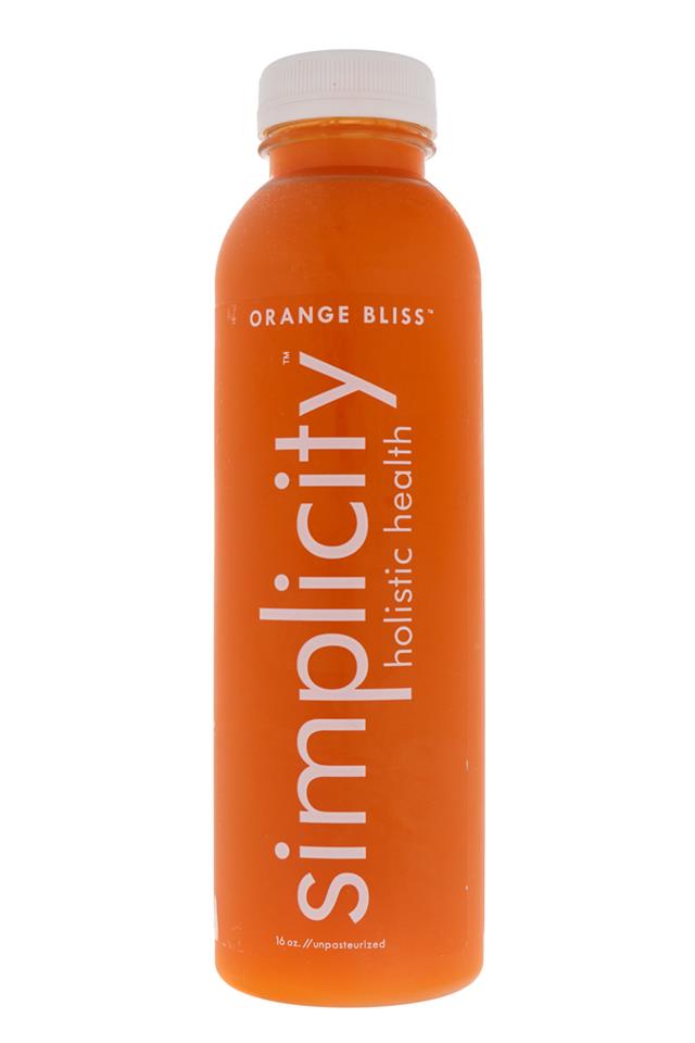 Simplicity Holistic Health: Simplicity-OrangeBliss-Front