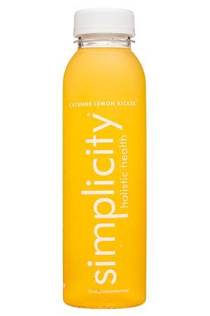 Simplicity Holistic Health: Simplicity-12oz-2021-CayenneLemonKicker-Front