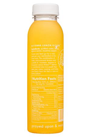Simplicity Holistic Health: Simplicity-12oz-2021-CayenneLemonKicker-Facts