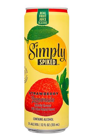 Simply Spiked Lemonade: Simply-12oz-2022-SpikedLemonade-Strawb