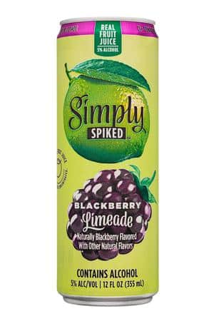 Simply Spiked Lemonade: Simply-12oz-2024-SpikedLimeade-Blackberry
