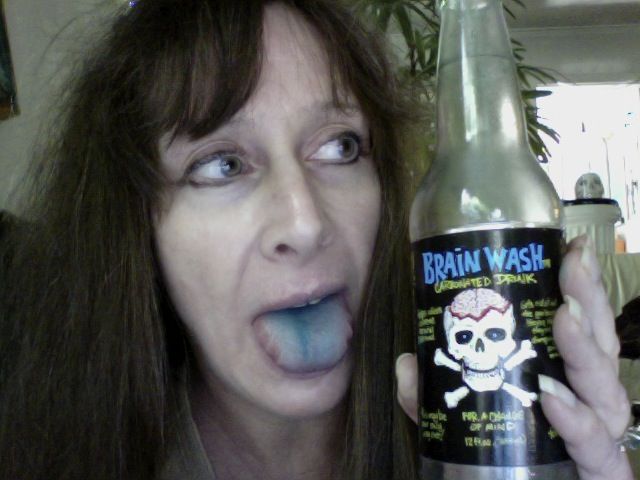 Skeleteens Counter Culture Sodas: Blue Brainwash really rinses my mind! I have loved it for years...