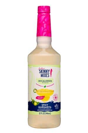 Skinny Mixes: JordansSkinnyMixes-32oz-2024-NAMix-SpicyMarg-Front