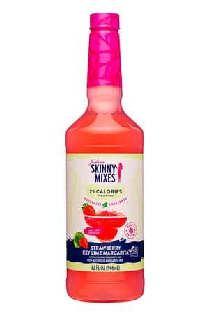 Skinny Mixes: JordansSkinnyMixes-32oz-2024-NAMix-StrawbKeyLimeMarg-Front