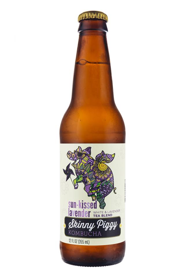 Skinny Piggy Kombucha : SkinnyPiggy-Kombucha-Lavender-Front