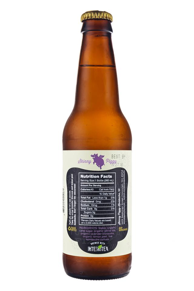 Skinny Piggy Kombucha : SkinnyPiggy-Kombucha-Lavender-Facts