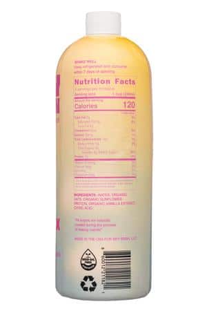 Sky Barn: SkyBarn-32oz-2025-OatMilk-Vanilla-Facts