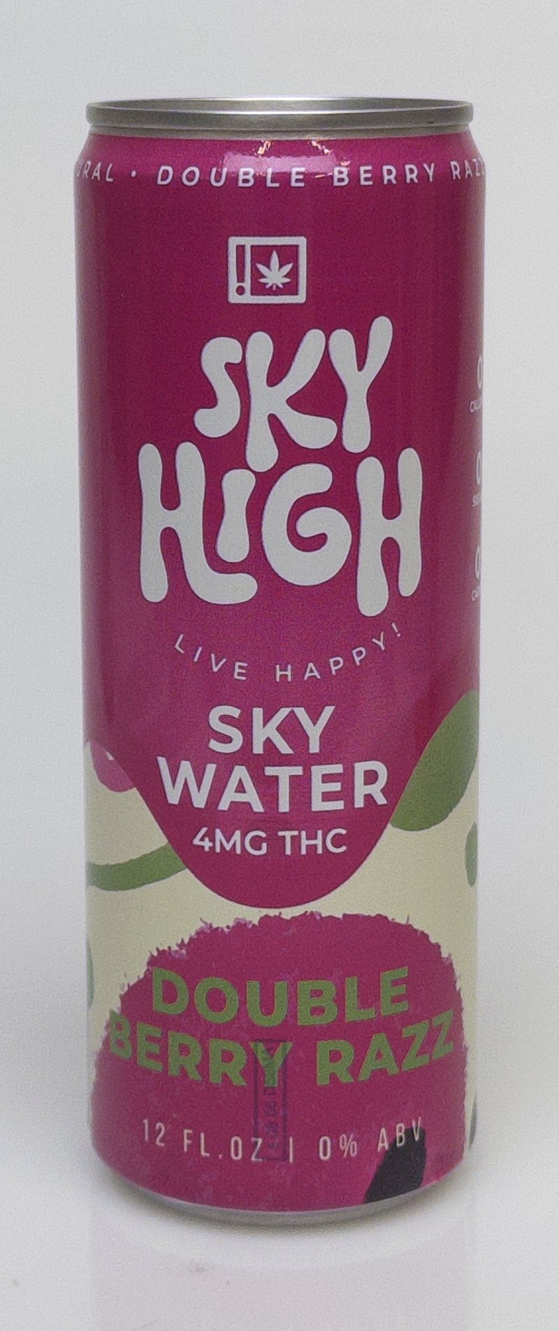 Double Berry Razz Sky Water 4mg THC
