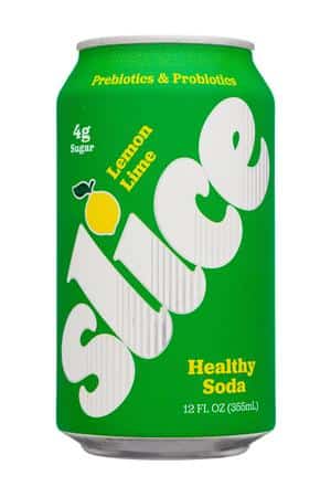 Slice Soda: Slice-12oz-2024-HealthySoda-LemonLime-Front
