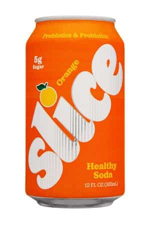 Slice Soda: Slice-12oz-2024-HealthySoda-Orange-Front