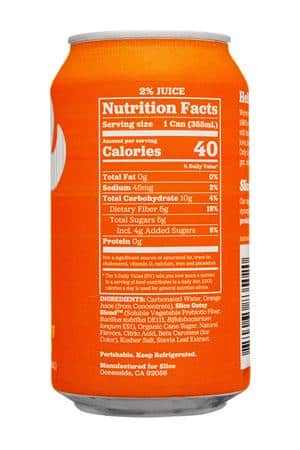 Slice Soda: Slice-12oz-2024-HealthySoda-Orange-Facts
