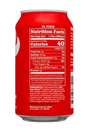 Slice Soda: Slice-12oz-2024-HealthySoda-ClassicCola-Facts