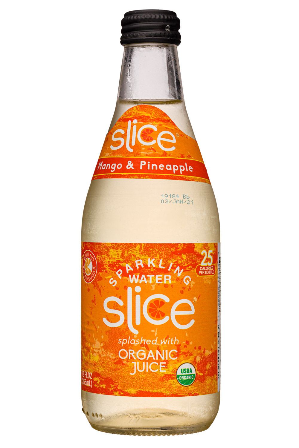 Mango & Pineapple Sparkling Water (bottle) 