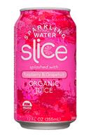 Slice: Slice-12ozCan-SparklingJuiceWater-RaspGrape-Front
