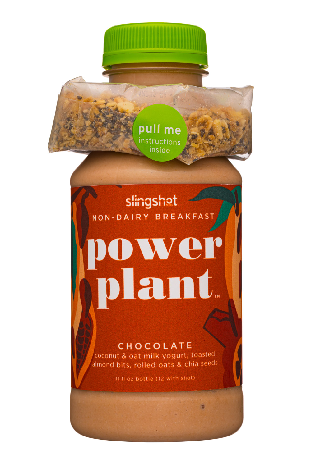 Slingshot Yogurt Protein Drink: Slingshot-11oz-PowerPlant-Choc-Front