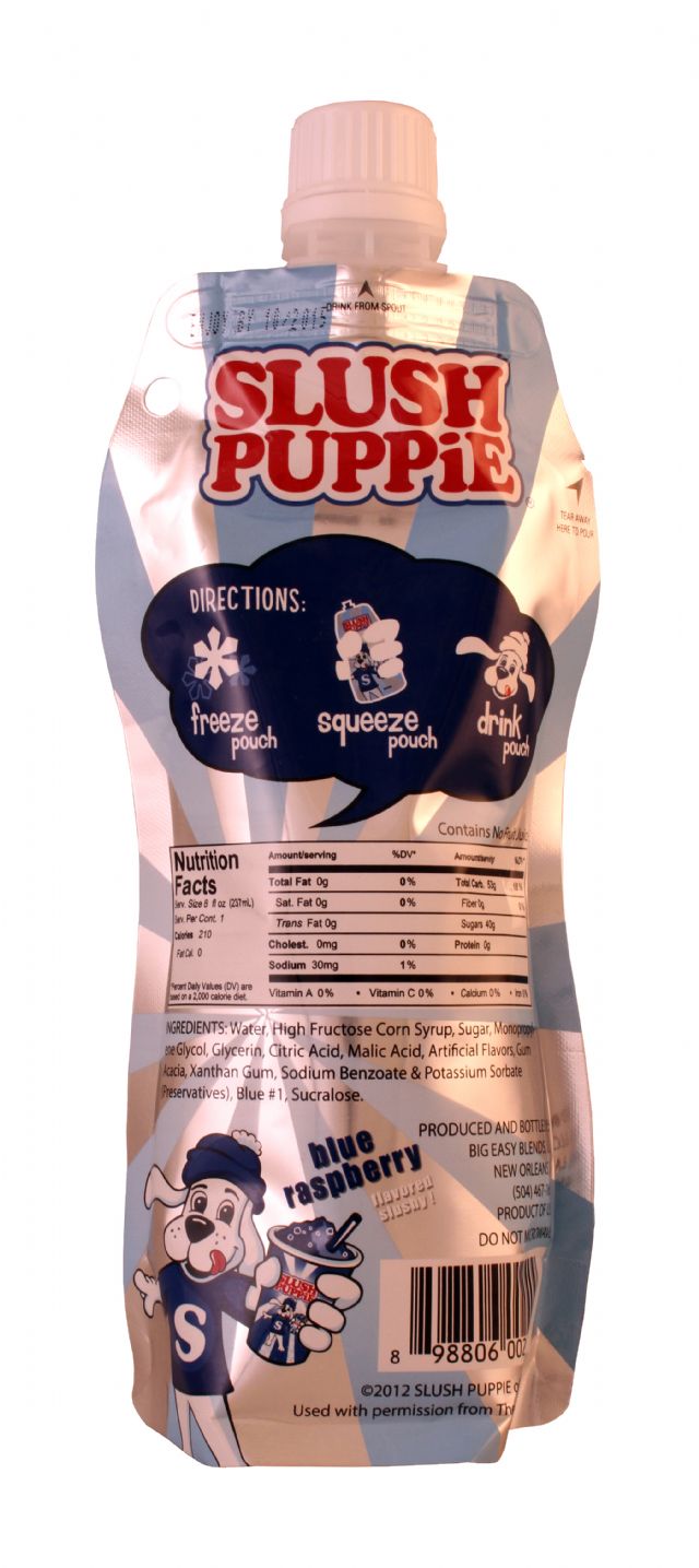 Slush Puppie: SlushPuppie BlueRasp Facts