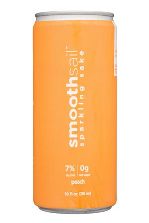 SmoothSail Sparking Sake: SmoothSail-10oz-2021-SpaklingSake-Peac