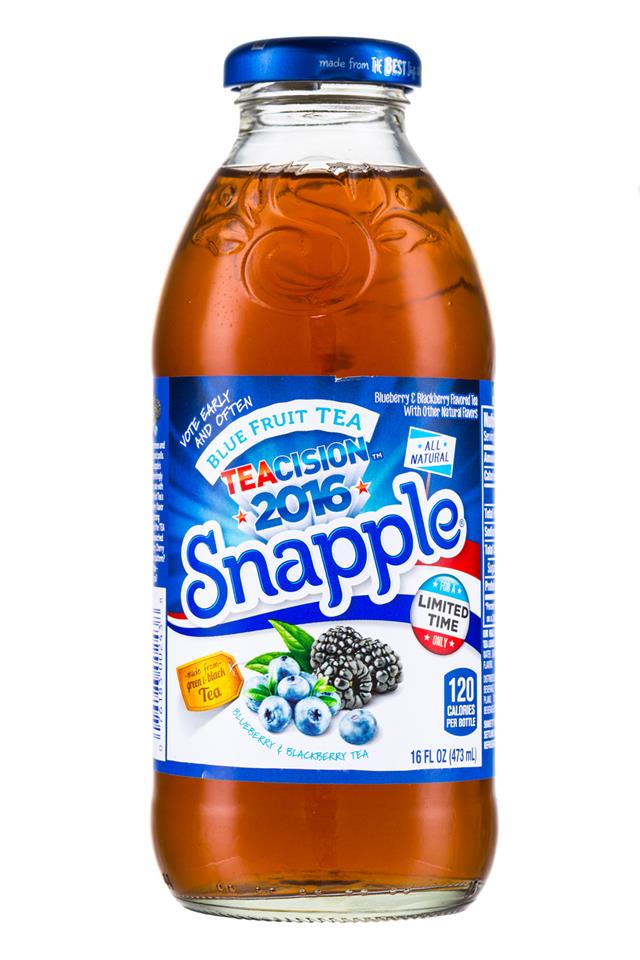 Snapple Teacision : Snapple-Teacision-2016-BlueFruit-Front