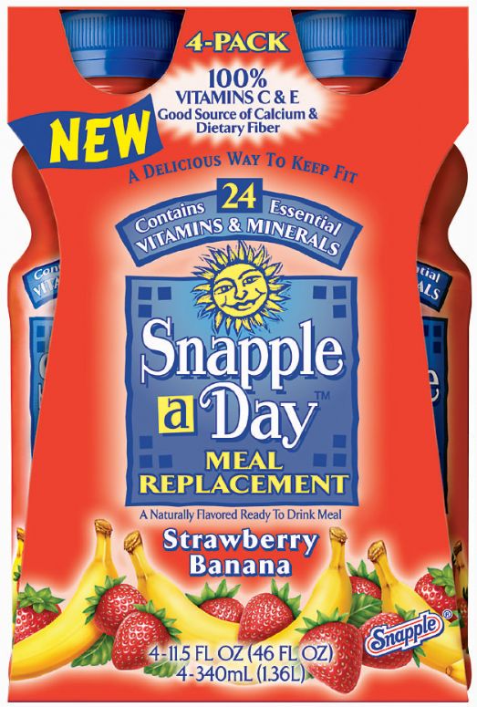 Snapple-a-Day: Snapple a day- Strawberry Banana